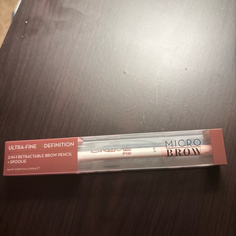 Crane‎ 2-in-1 Retractable Brow Pencil - Black